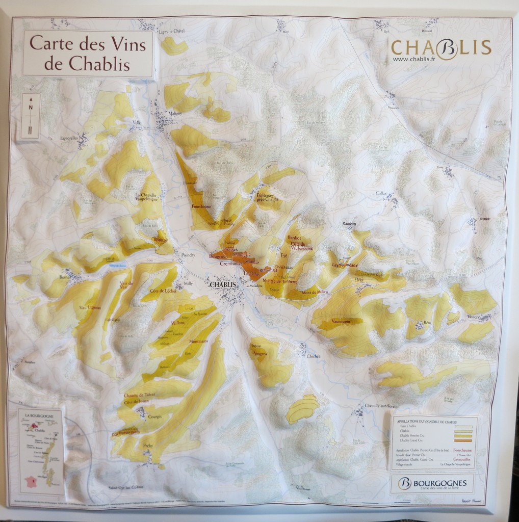 The vineyards of Chablis