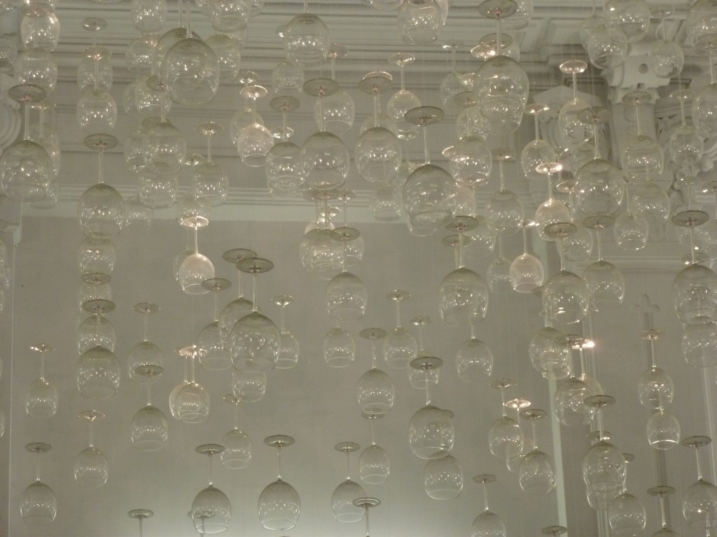 It's raining wine (glasses)!