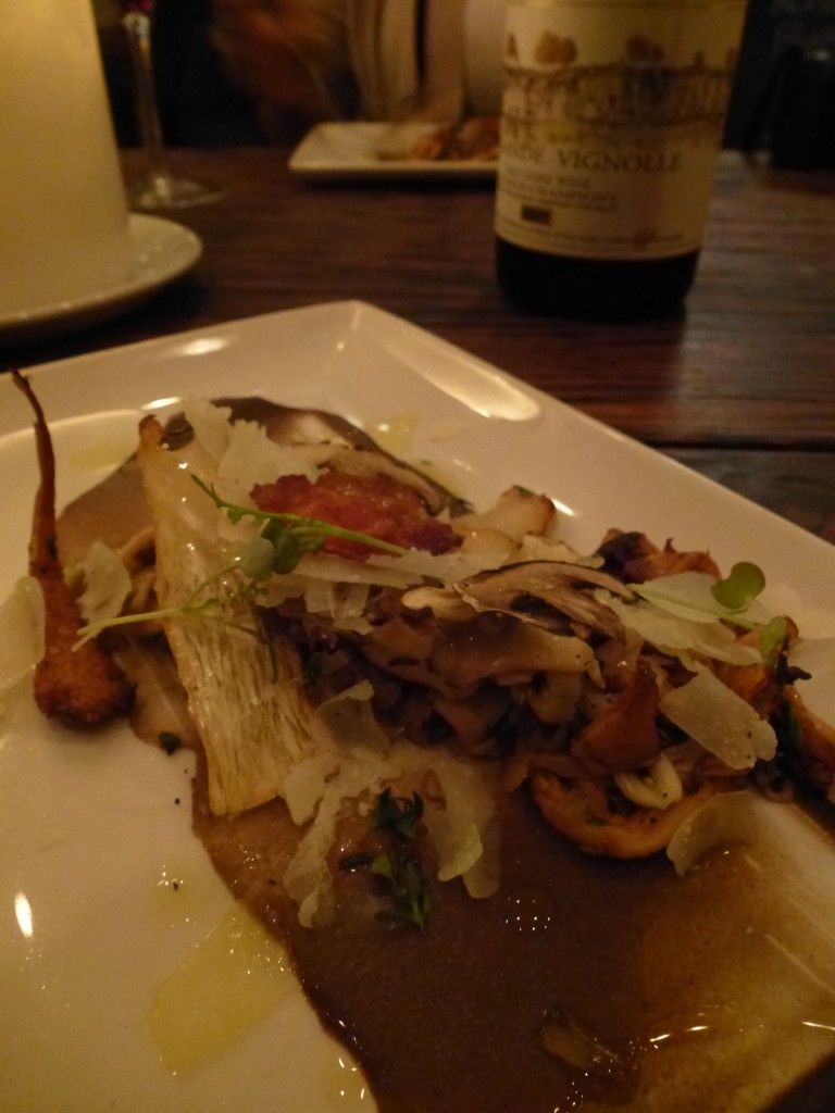 Mushrooms and Domaine Filliatreau