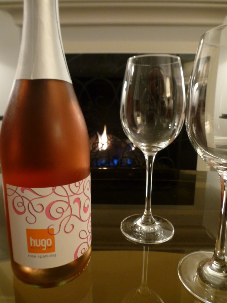 Huber's Hugo Sparkling Rose