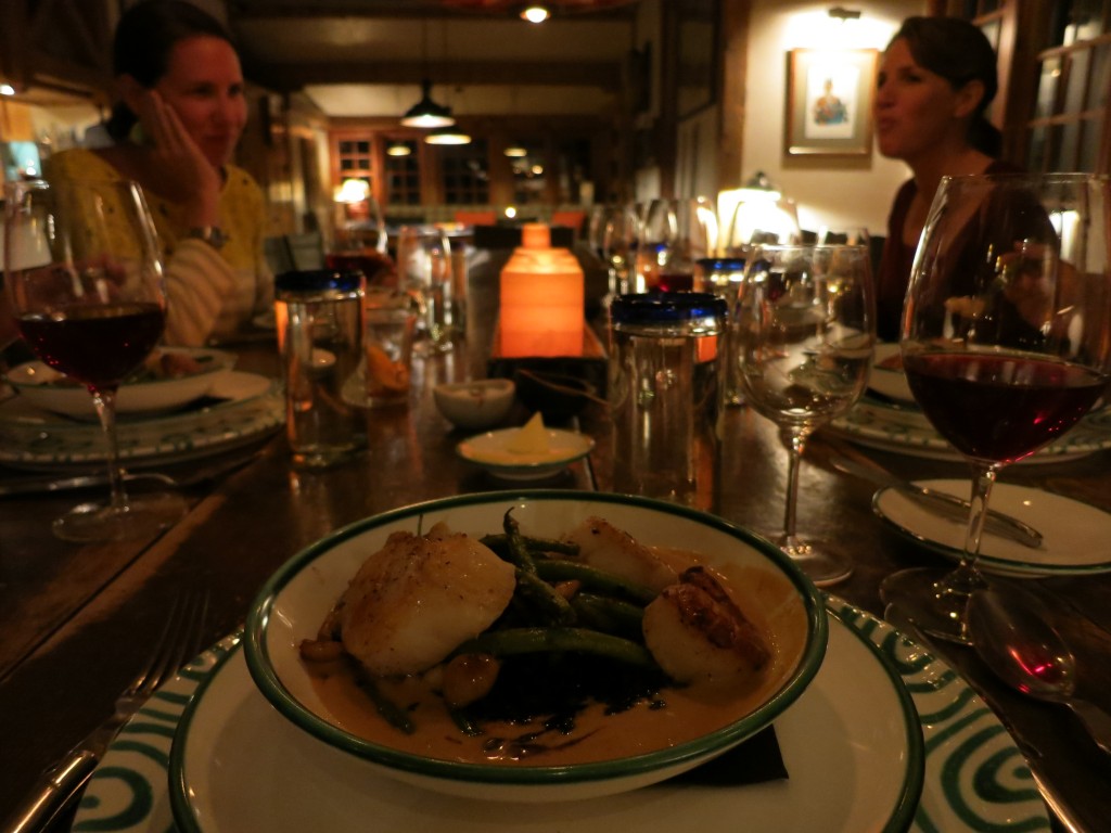 Dinner at Dunton Hot Springs paired with Sutcliffe wines