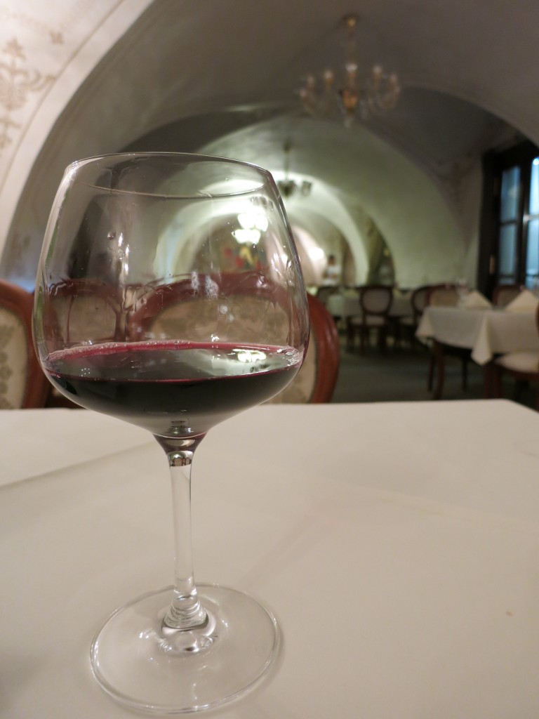 Slovak Cabernet in the Arcadia Hotel