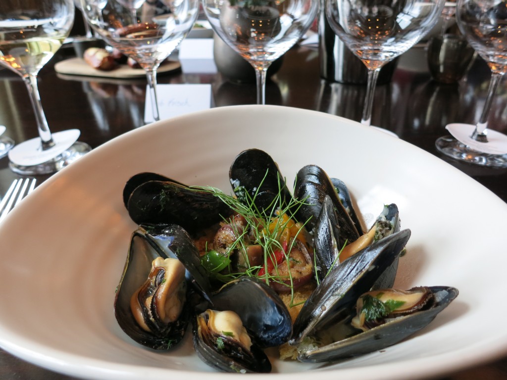 Mussels with Chablis