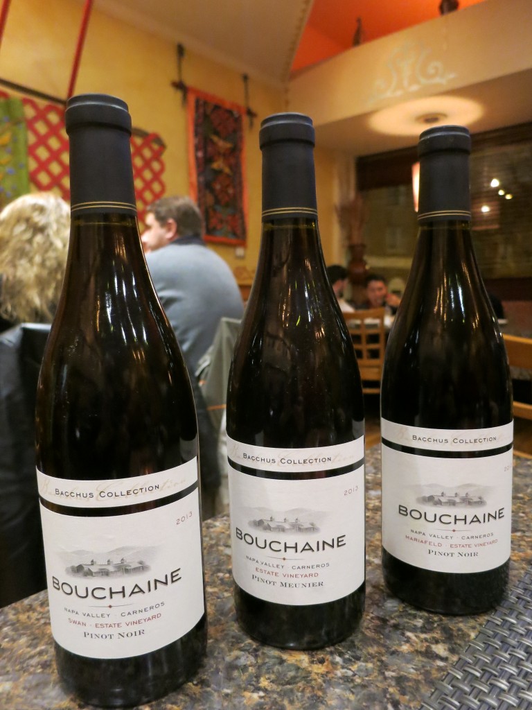 Bouchaine Pinot Noir and Meunier