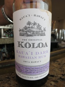 Koloa Kaua'i Dark Rum